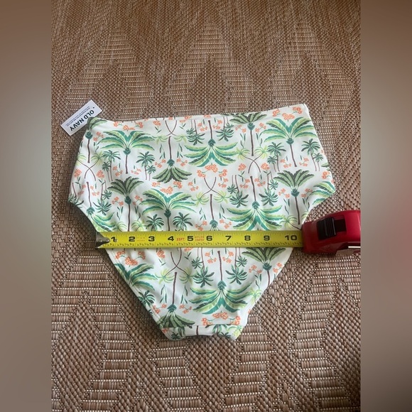 Old Navy Women's High-Waisted Bikini Swim Bottoms,Palm Tree Print,Size M,NWT - Picture 7 of 7